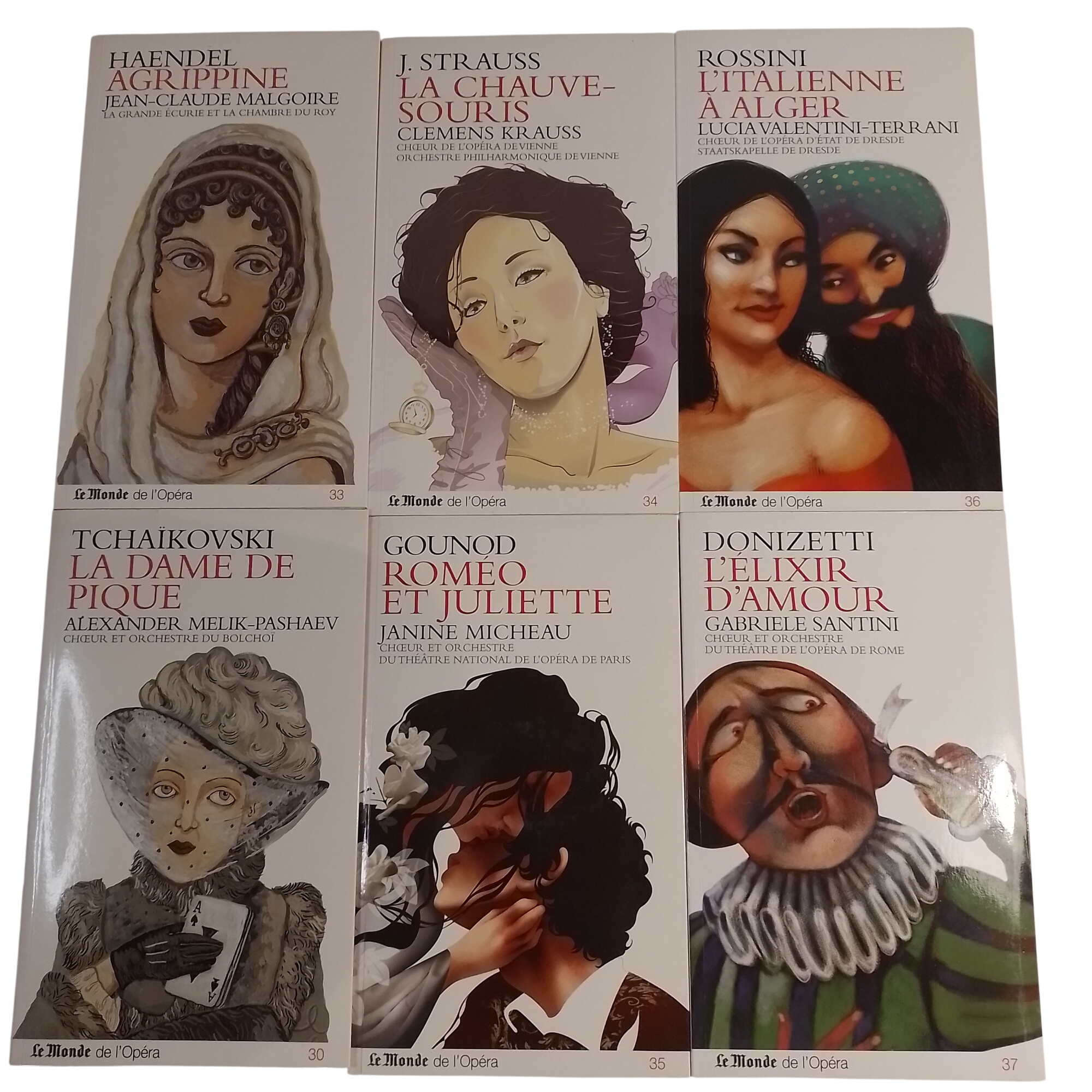 Acheter 6 livrets CD "LE MONDE de l'opéra" 2007 édition Bon état - 18,00 € 6 livrets CD "LE MONDE de l'opéra" 2007 édition Bon état - reconditionné disponible sur Label Emmaüs